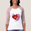 I Love my Galah Cockatoo Ladies 3/4 Sleeve Shirt