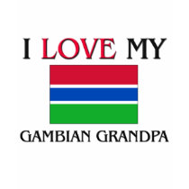 I Love My Gambian Grandpa t-shirts by flagshirt I Love My Gambian Grandpa t-shirts
