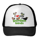 I Love My Garden Birds Trucker Hat