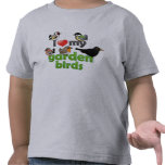 I Love My Garden Birds Toddler T-Shirt