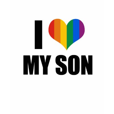 I Love my gay son Tee Shirt