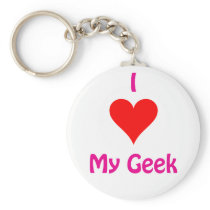 I love my Geek Keychain