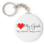 I love my geek key chains