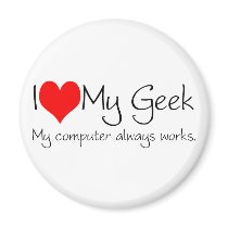 I love my geek magnets