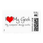 I love my geek stamps I love my geek stamps