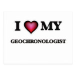 I love my Geochronologist Postcard