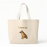 I Love My German Shepard bags