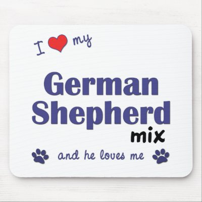 german shepherd dog in word and picture