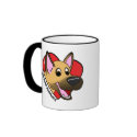 I Love my German Shepherd Mug