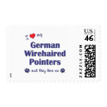 I Love My German Wirehaired Pointers (Multi Dogs) postage