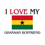 I Love My Ghanaian Boyfriend T-shirts