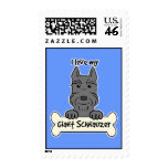 I Love My Giant Schnauzer postage