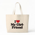 I Love My Girlfriend bags by visualnewbie I Love My Girlfriend bags