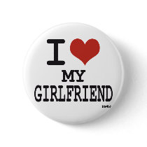 I love my girlfriend pin