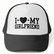 I Love My Girlfriend hats