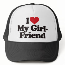 I Love My Girlfriend hats by visualnewbie I Love My Girlfriend hats