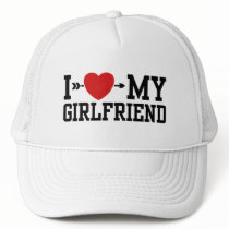I Love My Girlfriend hats