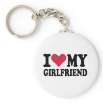 I love my girlfriend key chains