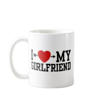I Love My Girlfriend mugs