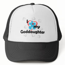 I Love My Goddaughter - Autism Mesh Hats
