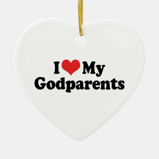 i love my godparents ornament zazzle i love my godparents ornament zazzle