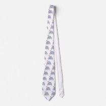 I Love My Golden American Saddlebred (Male Horse) Necktie