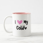 I Love My Golden Retriever Mug
