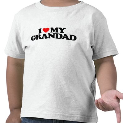I LOVE MY GRANDAD TEE SHIRT