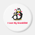 I love my grandchild refrigerator magnet