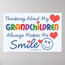 I Love My Grandchildren Posters