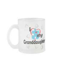 I Love My Granddaughter - Autism Mugs
