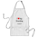 I Love My Granddog Apron by j9sk9s I Love My Granddog Apron