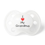 I love my grandma pacifiers