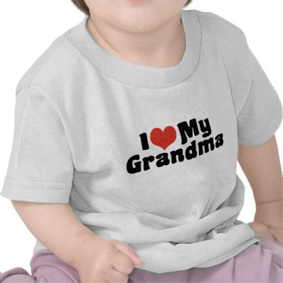 I Love My Grandma Shirt