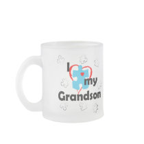 I Love My Grandson - Autism Coffee Mug
