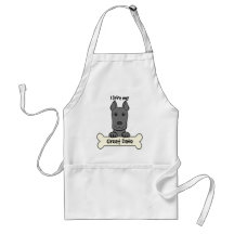 I Love My Great Dane Apron