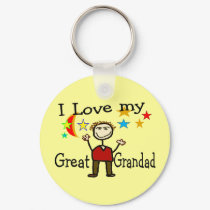 I Love My Great Grandad keychains by JustKids123 I Love My Great Grandad keychains