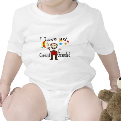 I Love My Great Grandad Romper