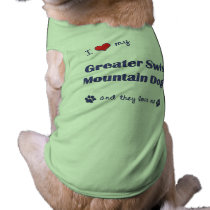 I Love My Greater Swiss Mountain Dogs (Multi Dogs) pet clothing
