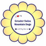 I Love My Greater Swiss Mountain Dogs (Multi Dogs) Cut Outs