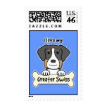 I Love My Greater Swiss postage