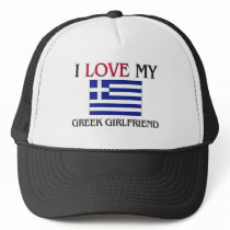 I Love My Greek Girlfriend hats