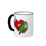 I Love my Green Cheeked Conure Coffee Mug