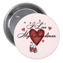 I Love My Guardsman Buttons