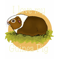 Ich liebe meine Meerschweinchen t-shirts