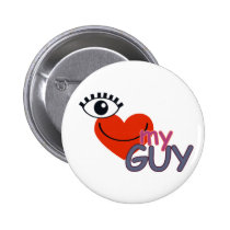 I Love My Guy - I Love My Girl buttons