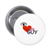 I Love My Guy - I Love My Girl buttons