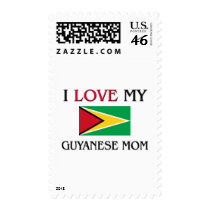 I Love My Guyanese Mom postage