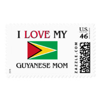 I Love My Guyanese Mom postage