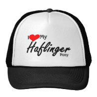 I love my Haflinger Pony Hats